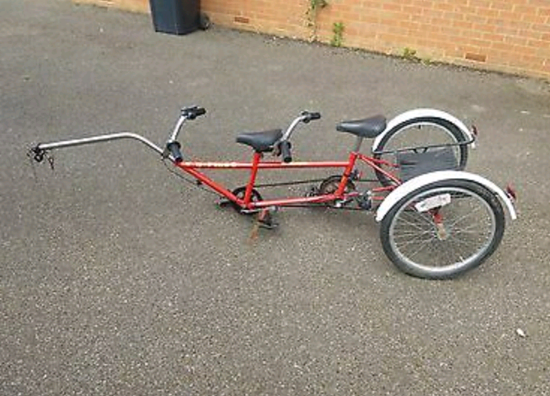 tag along trike